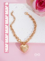 The Heart of Art- Layered Golden Bracelet