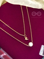 The Aquatic Wonders - Golden Layered Neckpiece With Anti-Tarnish Coating 