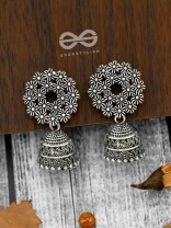 Wreath of Flowers Desi Bell Jhumkas
