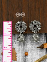 Wreath of Flowers Desi Bell Jhumkas