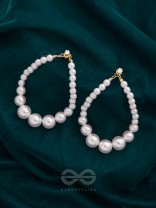 The Pearl Harbor- Golden Pearl Earrings