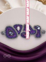 Kimaya - The Divine - Sequins, Cutdana And Stone Hand Embroidered Choker Neckpiece