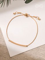 Band of Love- Elegant Golden Bracelet 