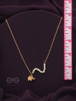 The Jungle Safari- Golden Beads Necklace With Anti-Tarnish Coating 