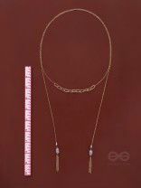 The Lovers Bridge- Golden Necklace Scarf