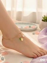 The Trinity Ring- Elegant Golden Anklet