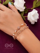 Star Sprinkled- Golden Layered Bracelet