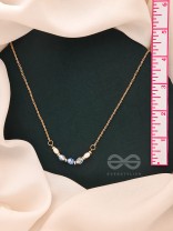 The Million Dollar Smile-Golden Beads Necklace With Anti-Tarnish Coating 