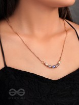 The Million Dollar Smile-Golden Beads Necklace With Anti-Tarnish Coating 