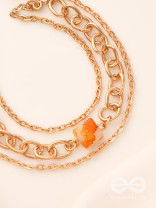 The Daisy Chain- Golden Statement Bracelet