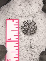 The Black Dahlia- Tiny Trinket Earrings