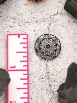 Lady of the Night- Tiny Trinket Earrings