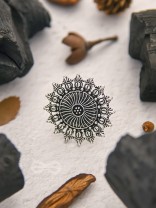 The Foggy Floret - Oxidised Statement Ring