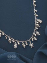 The Bell Spring- Classic  Oxidised Necklace