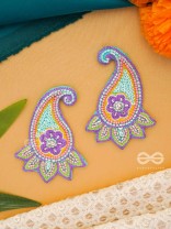 Vihaarin- The Charming- Resham and Sequins Embroidered Earrings