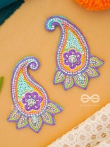 Vihaarin- The Charming- Resham and Sequins Embroidered Earrings