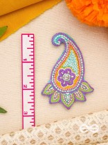 Vihaarin- The Charming- Resham and Sequins Embroidered Earrings