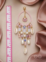 The Sea Trinkets- Golden Embellished Earrings