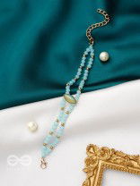 The Sapphire Grove- Golden Embellished Bracelet