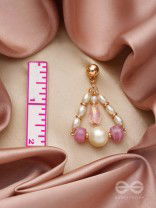 The Cinderella Swing- Golden Embellished Earrings
