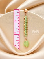 The Lime Tree- Golden Embellished Earrings