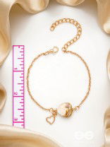 The Beach Love- Golden Embellished Bracelet