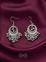 The Rustic Elegance- Oxidised Boho Earrings