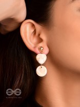 The Beach Bunny- Golden Embellished Earrings