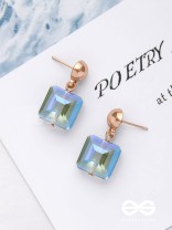 The Gothic Glam- Golden Embellished Earrings