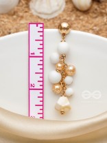 The Berry Branch- Golden Embellished Earrings