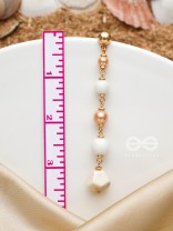 The Beach Baubles- Golden Embellished Earrings