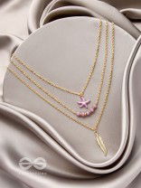 The Shooting Starfish- Golden Layered Necklace With Anti-Tarnish Coating 