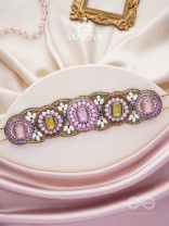 Srija- The String of Flowers- Pearls & Stones Embroidered Choker Necklace