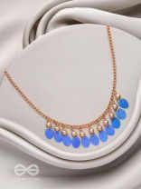 The Coin Collection- Golden Embellished Necklace With Anti-Tarnish Coating 