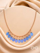 The Coin Collection- Golden Embellished Necklace With Anti-Tarnish Coating 