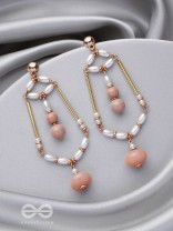 The Jasmine Jewels- Golden Embellished Earrings