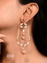 The Jasmine Jewels- Golden Embellished Earrings