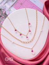 The String Lights- Golden Layered Necklace