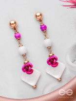 THE SPRING FLING - PLAYFUL PEARL DROP EARRINGS 