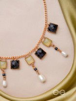 The Midnight Romance - Elegant Necklace With Anti-Tarnish Coating 