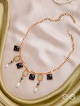 The Midnight Romance - Elegant Necklace With Anti-Tarnish Coating 