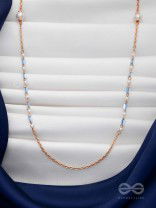 The Freshwater Magic - Beaded Two Layers Necklace With Anti-Tarnish Coating 