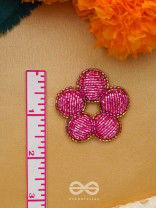 Alakshya - The Unseen Beauty - Cutdana Hand Embroidered Earrings