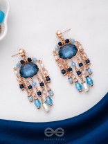 THE SPARKLING SKYLINE - STATEMENT DROP EARRINGS