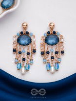 THE SPARKLING SKYLINE - STATEMENT DROP EARRINGS