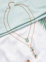 The Evergreen Charms - Classic Two Layered Neckpiece With Anti-Tarnish Coating