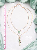 The Evergreen Charms - Classic Two Layered Neckpiece With Anti-Tarnish Coating