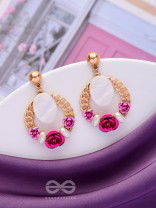 THE BLUSHING BLOOMS - CUTE DROP EARRINGS