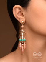 THE WHISPERING CHIMES - BEADED DROP EARRINGS