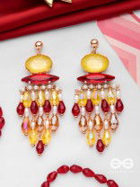 THE FIERCE ENIGMA - STATEMENT BOLD EARRINGS